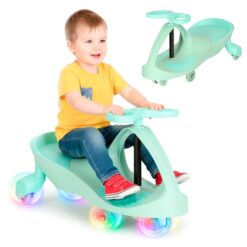 Vingerdus-auto LED rattatuledega