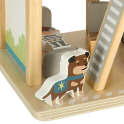 Puidust mängukomplekt - politseijaoskond Soodukas.Com