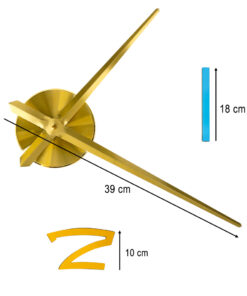 Alternative view of Kleebitavate numbritega seinakell  100-120cm