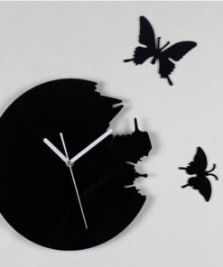 Liblikatega seinakell-5026