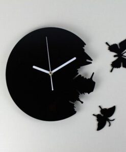 Liblikatega seinakell-5020