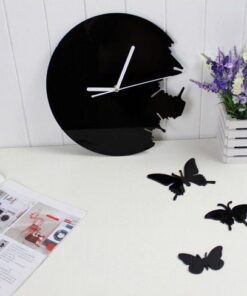 Liblikatega seinakell-5028