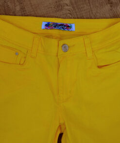 Kollased põlvpüksid-5666