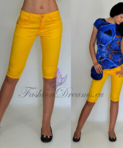 Kollased põlvpüksid-0