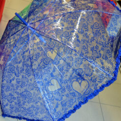 pitsiline vihmavari sinine