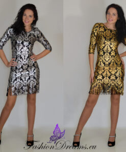 Kuldne või hõbedane kleit-0