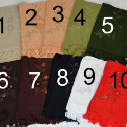 Stiilne naiste sall, sobib mantli või jakiga