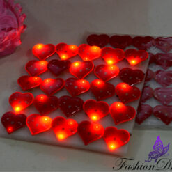 Vilkuv südamekujuline LED pross