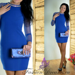 Minikleit luksusliku kaelusega