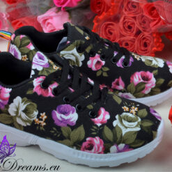 Ülikerged tossud lillemustriga