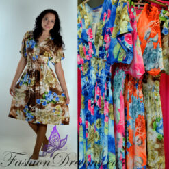 Suvekleit avarate käistega