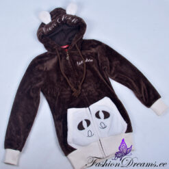 Pehme kapuutsiga dressipluus