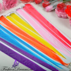 Värviline juuksesalk klambriga