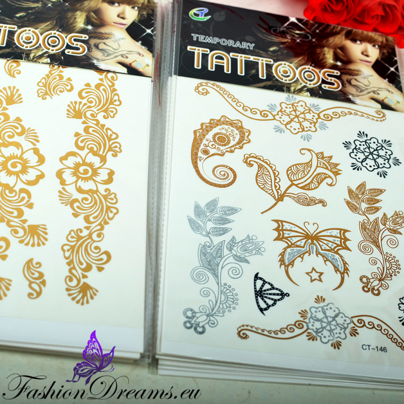 Ajutine tattoo (metallic) - Image 3