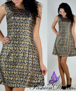 Sädeleva mustriga kleit