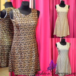 Alternative view of Sädeleva mustriga kleit