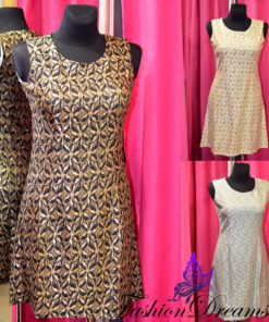 Alternative view of Sädeleva mustriga kleit