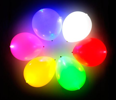 LED õhupallid (5tk)