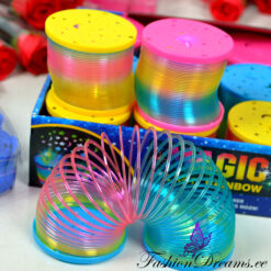 Led valgusega vikerkaare-vedru