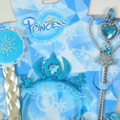 Frozen Elsa kostüüm - seelik, pats, kroon, võlukepp Soodukas.Com