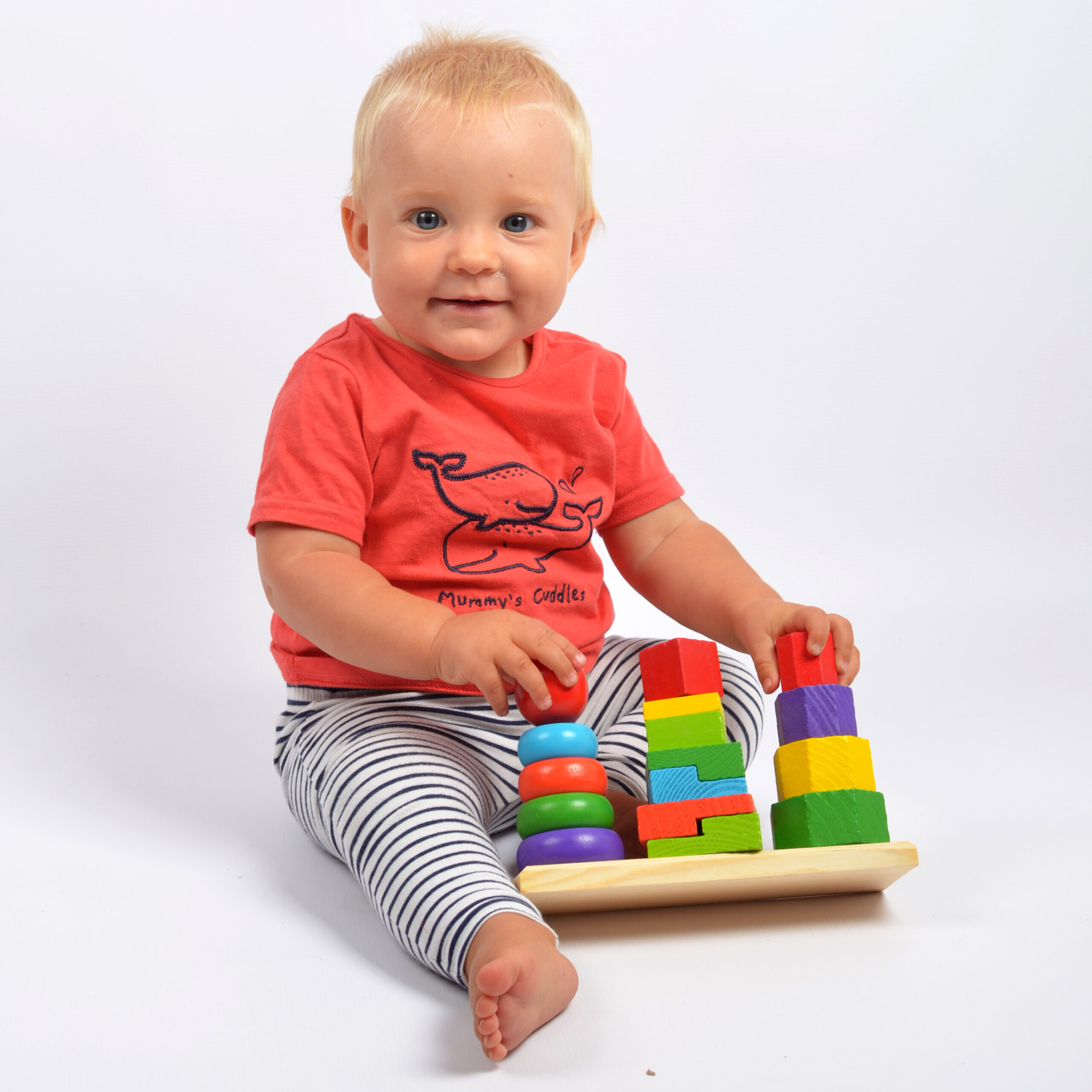 Puidust ladumistornide komplekt - Image 4