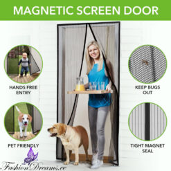 Magnetitega putukavõrk uksele 100x210cm