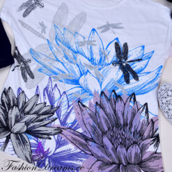 T-särk lillede ja kiilidega – Soodukas.Com T-särk lillede ja kiilidega Soodukas.Com