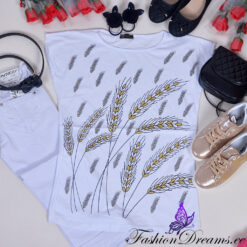 T-särk viljapeadega