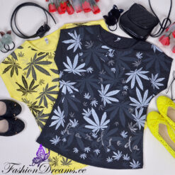 T-särk kanepi lehtedega Soodukas.Com