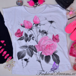 T-särk roosidega – Soodukas.Com T-särk roosidega Soodukas.Com
