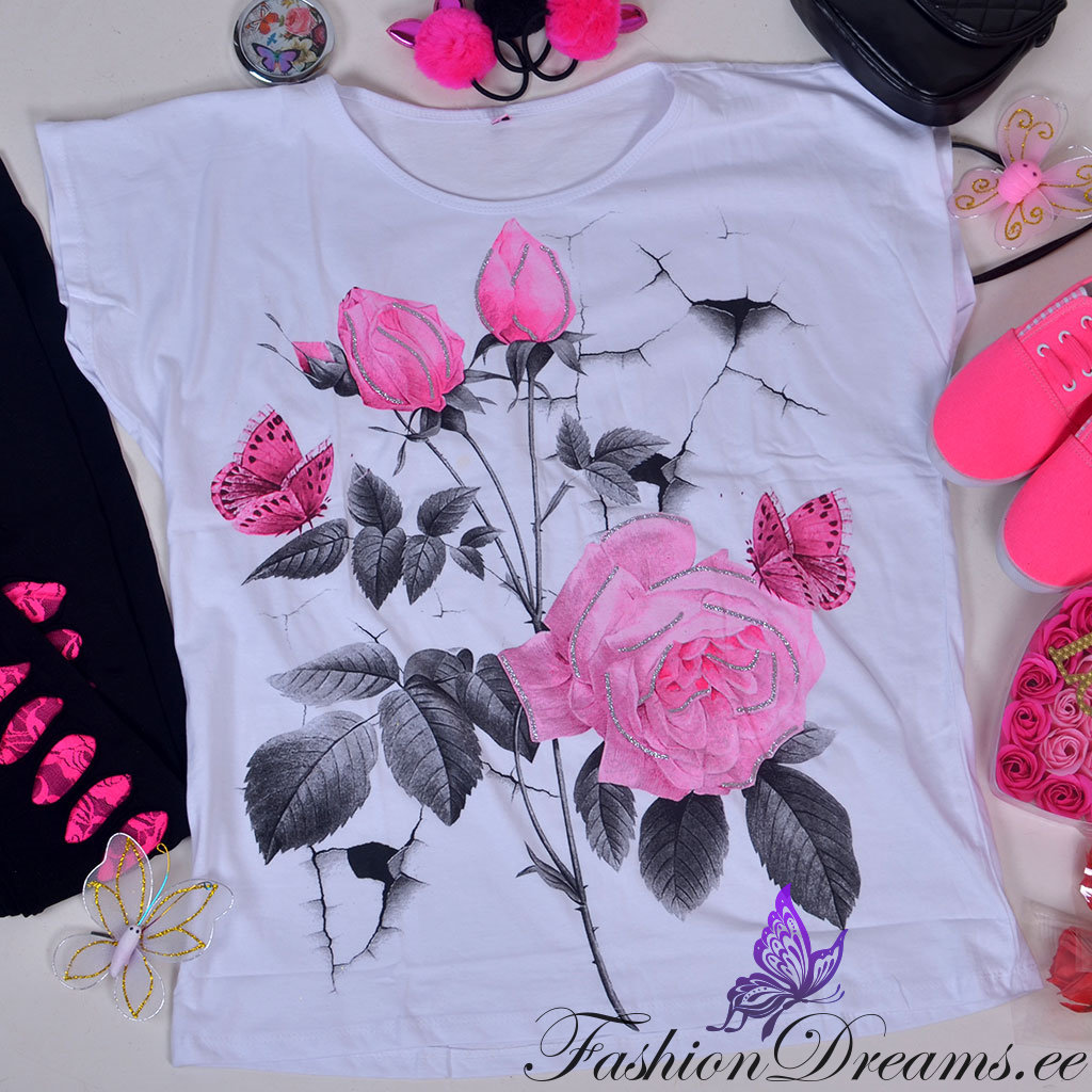 T-särk roosidega - Image 2