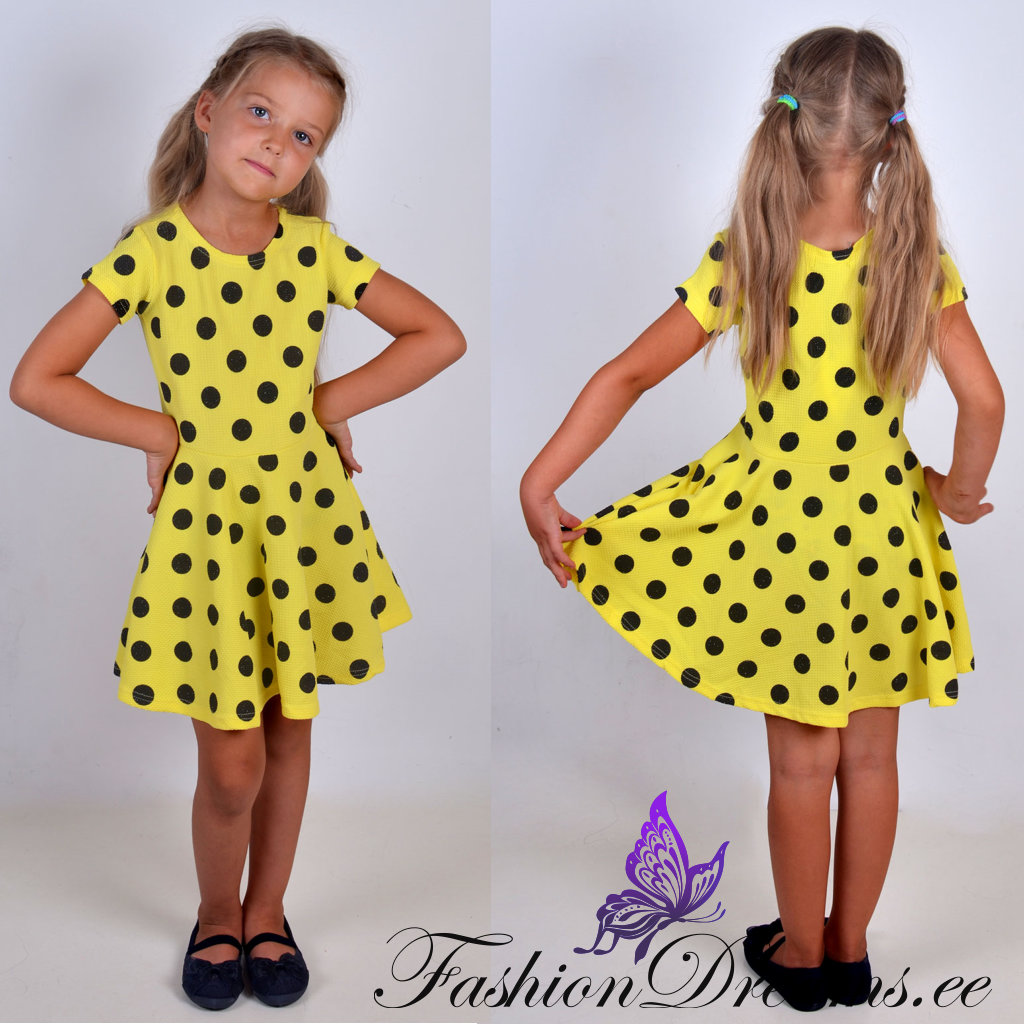 Täpiline kleit (4-12a)