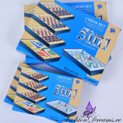 5in1 lauamängude komplekt - male, kabe, ümbermaailmareis jm