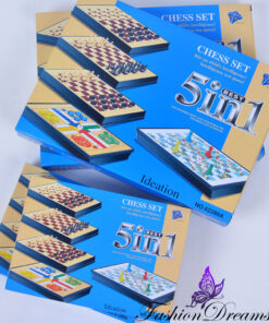 5in1 lauamängude komplekt - male, kabe, ümbermaailmareis jm