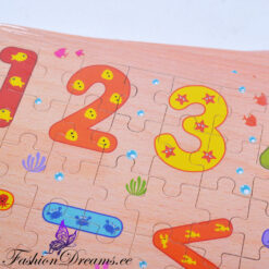 puidust pusle numbritega