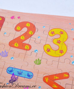 puidust pusle numbritega