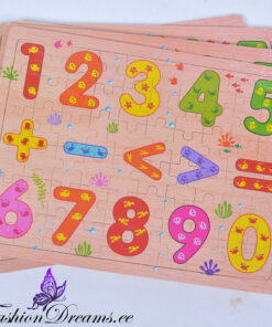 puidust pusle numbritega