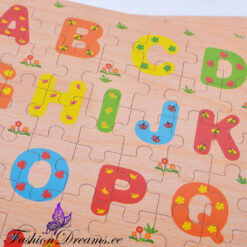 puidust tähestiku pusle