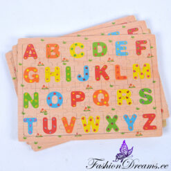 puidust tähestiku pusle