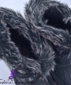 mustad talvesaapad lastele, lörtsisaapad