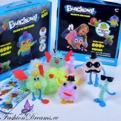 pimedas helendavad takjapallid, bunchems mega pack