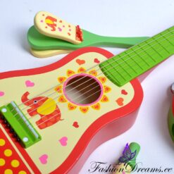 Puidust muusikariistade komplekt lastele