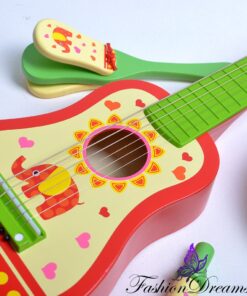 Puidust muusikariistade komplekt lastele