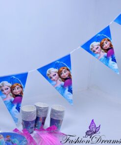 Frozen ühekordsete nõude komplekt