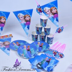 Frozen ühekordsete nõude komplekt