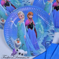 Frozen ühekordsete nõude komplekt