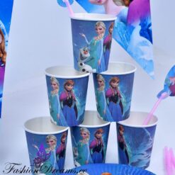 Frozen ühekordsete nõude komplekt