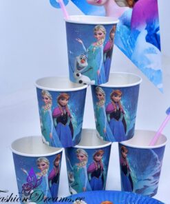 Frozen ühekordsete nõude komplekt