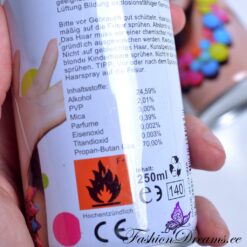 pihustatav juuksevärv