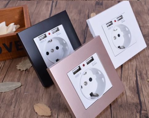 Pistikupesa kahe USB-pesaga - Image 6